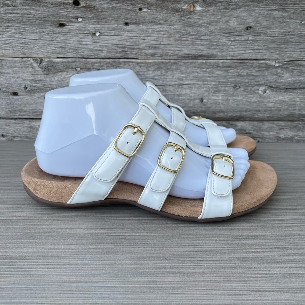 Vionic Misa Slip On Open Toe Sandals Size 8 Wide - image 2